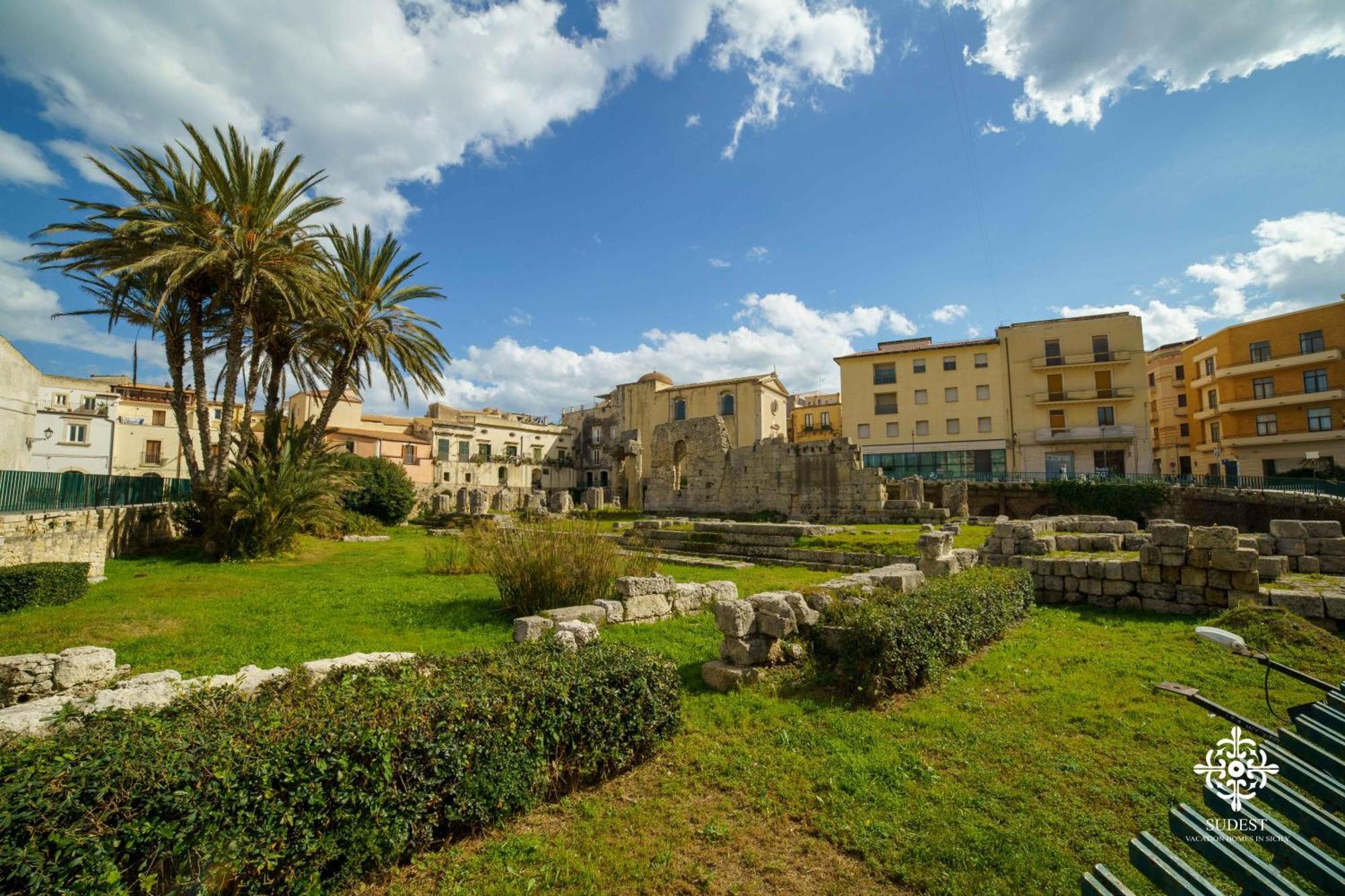 סירקוזה La Terrazza Sull'Antico Mercato Di Ortigia מראה חיצוני תמונה