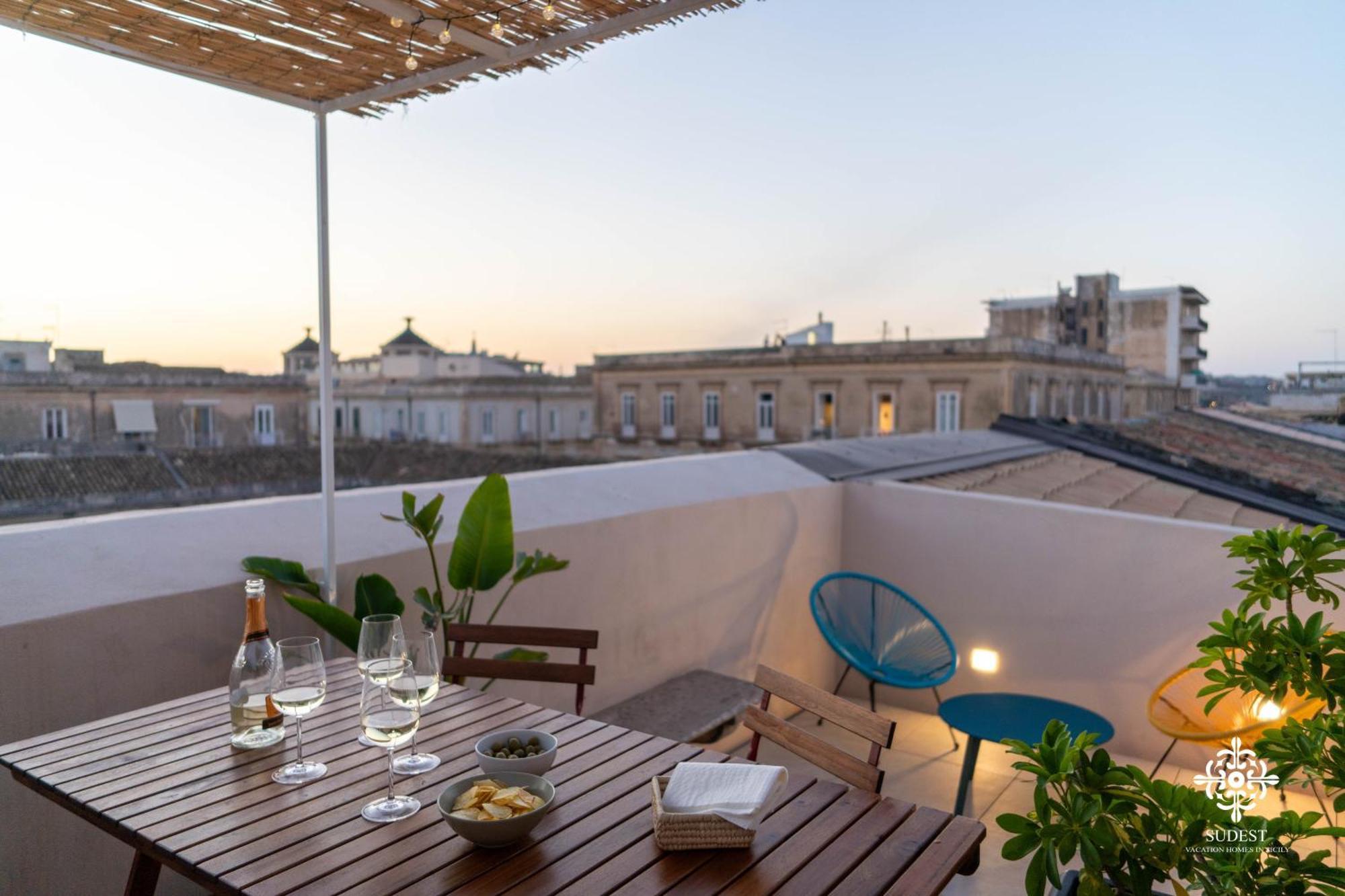 סירקוזה La Terrazza Sull'Antico Mercato Di Ortigia מראה חיצוני תמונה
